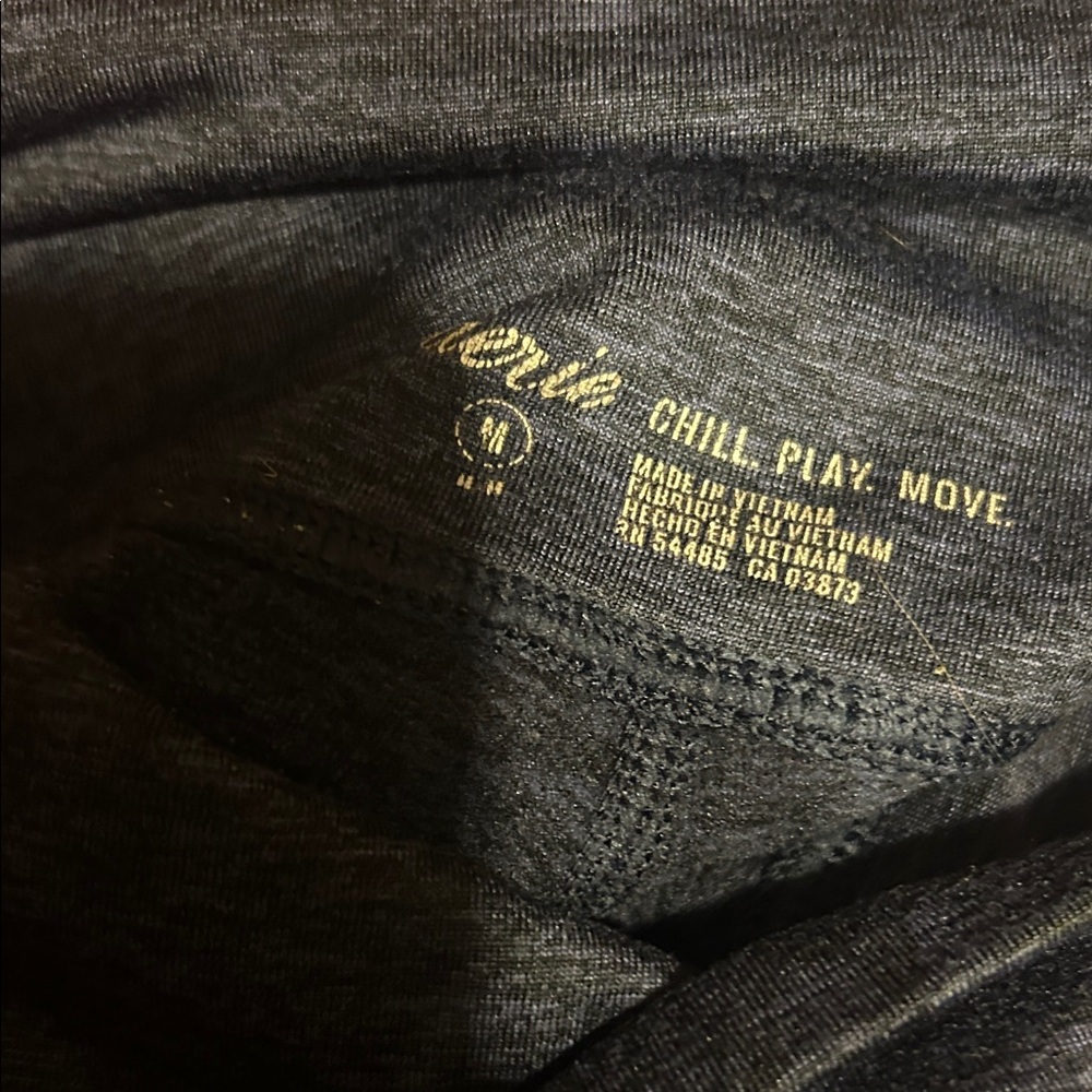 Aerie Chill Play Move Leggings - Gray, Navy, Brown - Picture 3 of 5